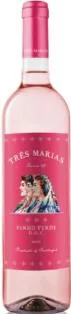 Garrafa de Três Marias - Vinho Verde Doc Rosé